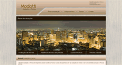 Desktop Screenshot of modotti.com.br